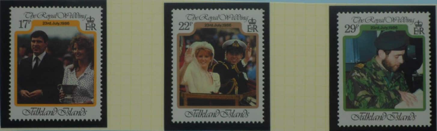 Falkland Islands Stamps, 1986, SG536-538, Mint image 0