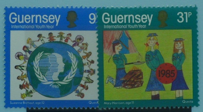 Guernsey Stamps, 1985, SG338-339, Mint image 0