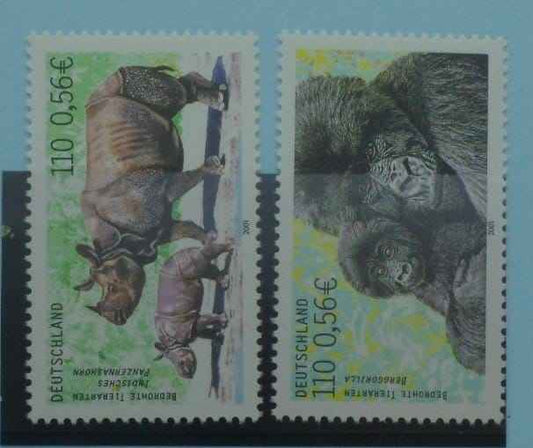 Germany Stamps, 2001, SG3053-3054, Mint image 0