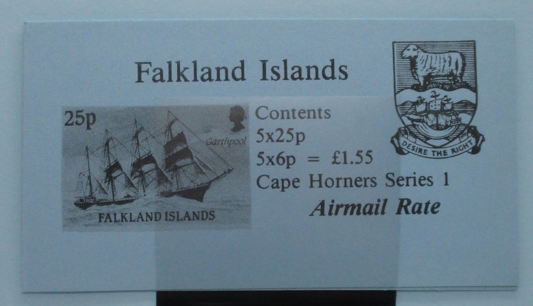 Falkland Islands Stamps, 1990, SB10, Mint image 0