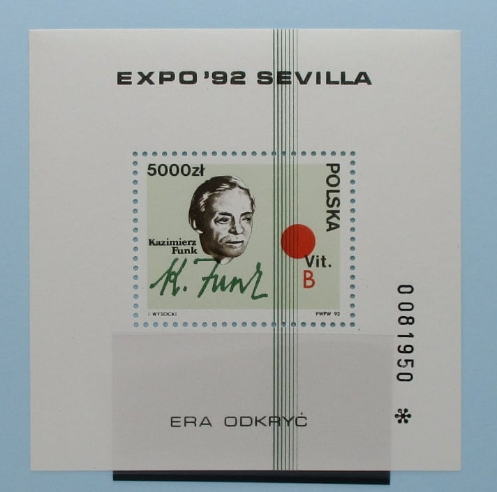 Poland Stamps, 1992, MS3402, Mint image 0