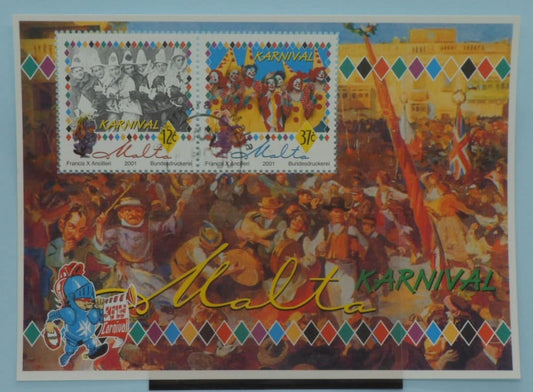 Malta Stamps, 2001, MS1200, Used image 0