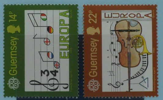 Guernsey Stamps, 1985, SG340-341, Mint image 0