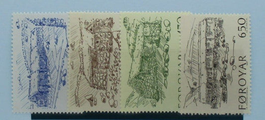 Faroe Islands Stamps, 1987, SG140-143, Mint image 0