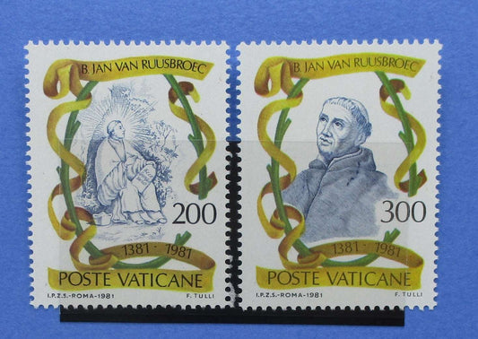Vatican City Stamps, 1981, SG765-766, Mint image 0