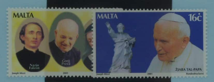 Malta Stamps, 2001, SG1209-1210, Mint image 0
