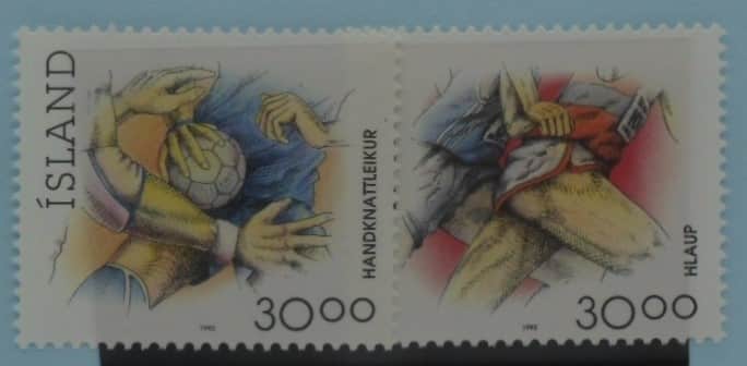 Iceland Stamps, 1993, SG802-803, Mint image 0