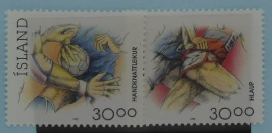 Iceland Stamps, 1993, SG802-803, Mint image 0