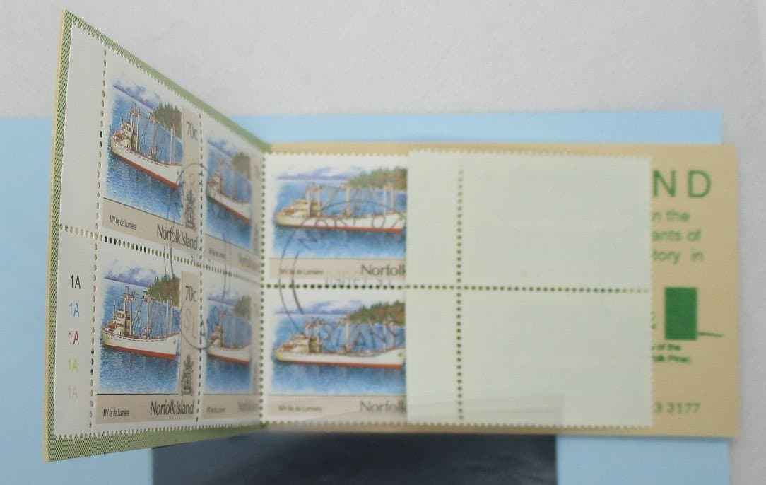 Norfolk Island Stamps, 1991, SB3, Used image 1