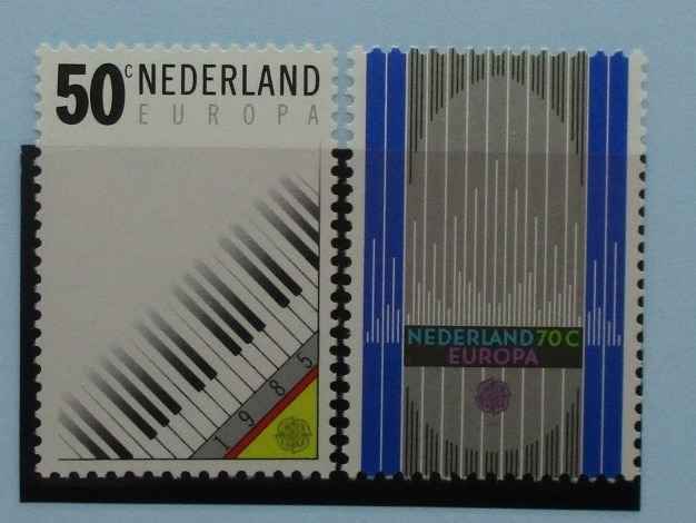 Netherlands Stamps, 1985, SG1465-1466,  Mint image 0