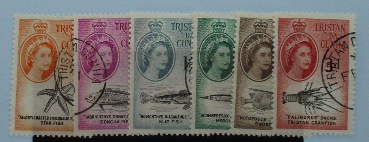 Tristan da Cunha Stamps, 1960, SG28-33, Used image 0