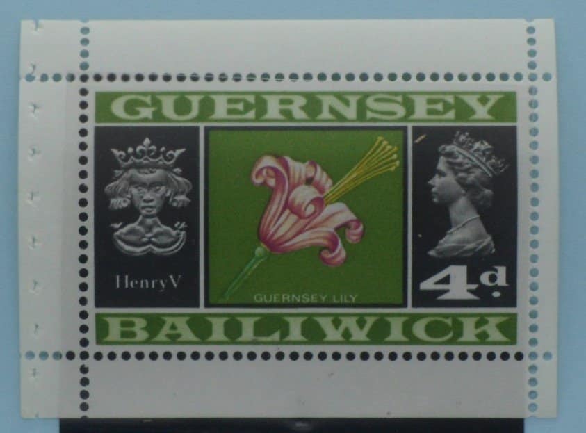 Guernsey Stamps, 1969-70, SG18a, Mint image 0