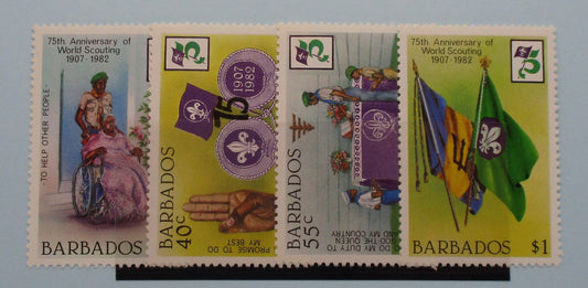 Barbados Stamps, 1982, SG709-712, Mint image 0