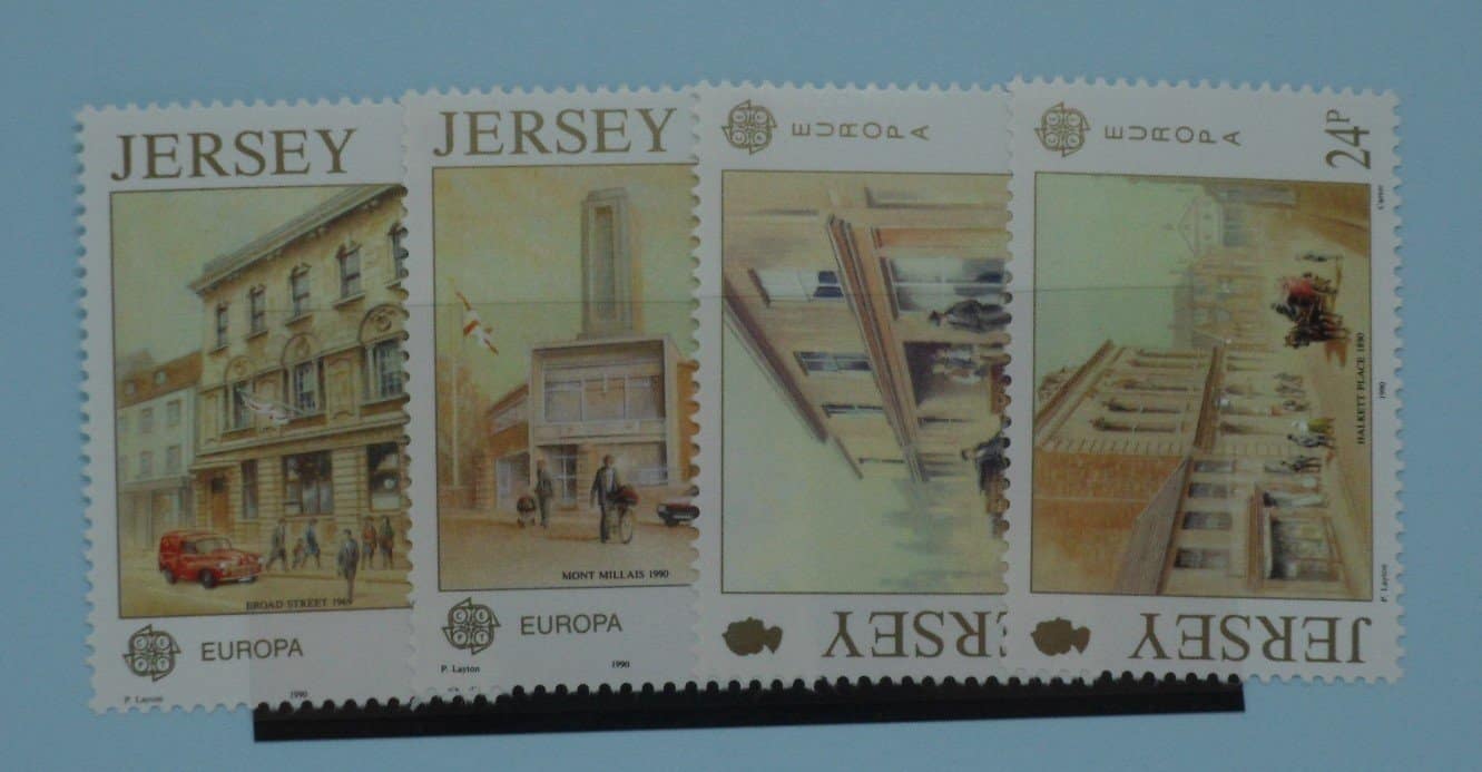 Jersey Stamps, 1990, SG517-520, Mint image 0