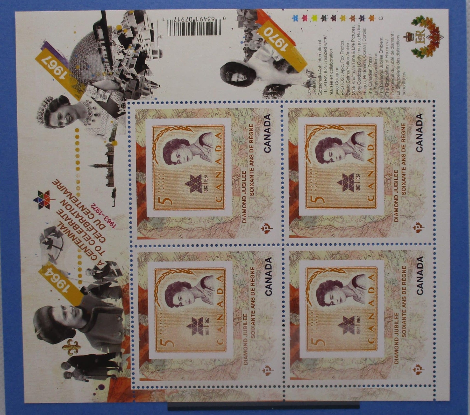 Canada Stamps, 2012, MS2832, Mint image 0