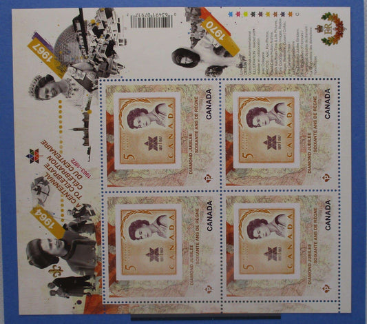 Canada Stamps, 2012, MS2832, Mint image 0