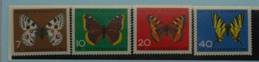 West Germany Stamps, 1962, SG1290-1293, Mint image 0