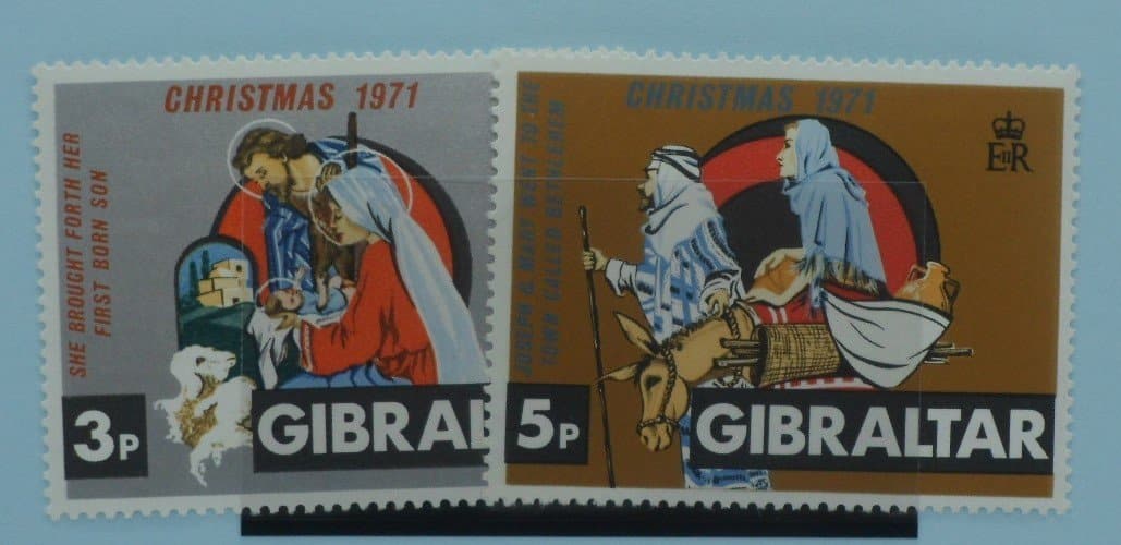 Gibraltar Stamps, 1971, SG295-296, Mint image 0
