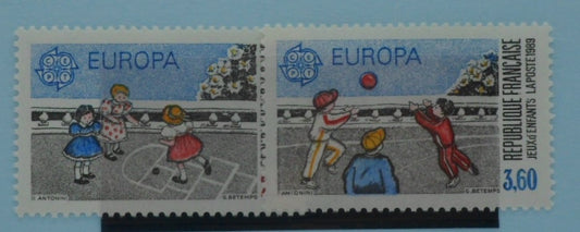 France Stamps, 1989, SG2881-2882, Mint image 0