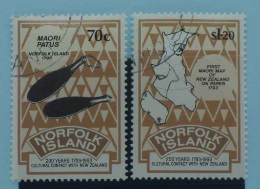 Norfolk Island Stamps, 1993, SG560-561, Used image 0