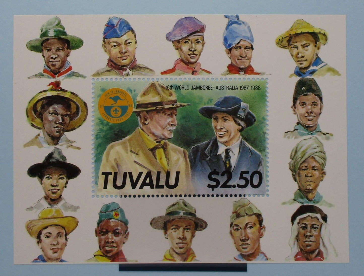 Tuvalu Stamps, 1987, MS497, Mint image 0