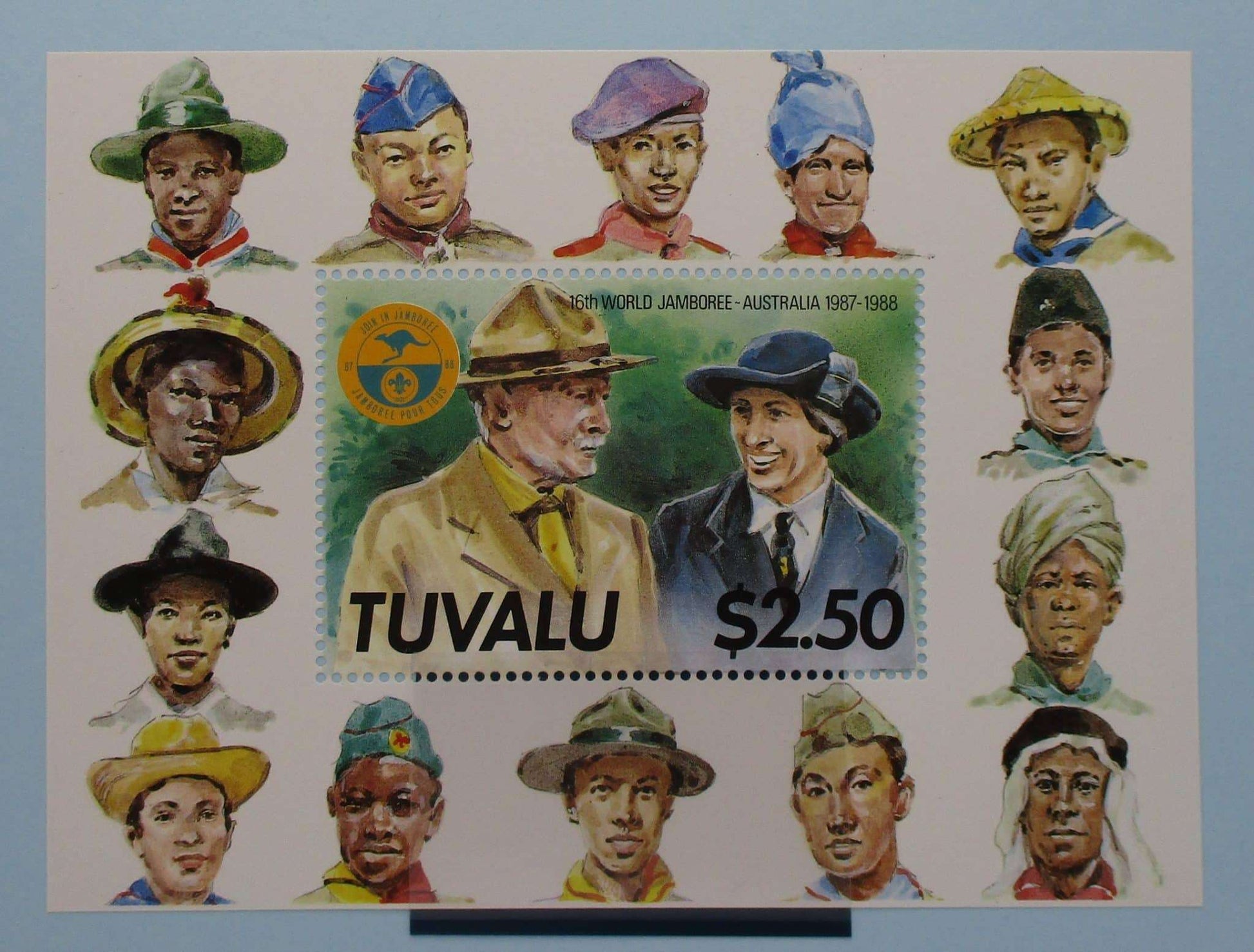 Tuvalu Stamps, 1987, MS497, Mint image 0
