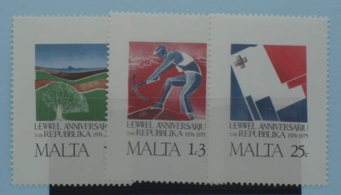 Malta Stamps, 1975, SG552-554, Mint image 0