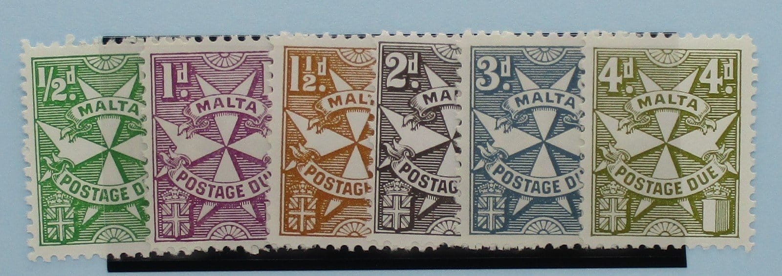 Malta Stamps, 1953, SGD21-D26, Mint image 0