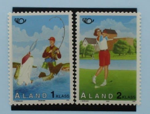Aland Islands Stamps, 1995, SG98-99, Mint image 0