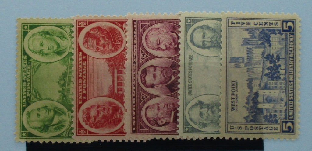 USA Stamps, 1936-37, SG781-785, Mint image 0