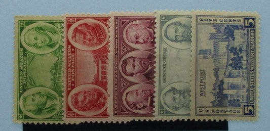 USA Stamps, 1936-37, SG781-785, Mint image 0