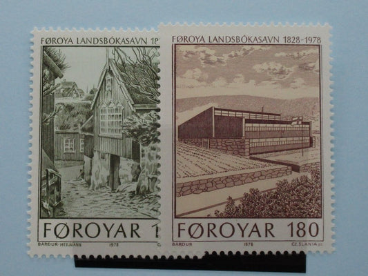 Faroe Islands Stamps, 1978, SG38-39, Mint image 0