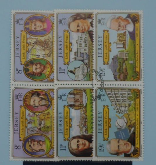Jersey Stamps, 1982, SG293a, SG295a, SG297a, Used image 0