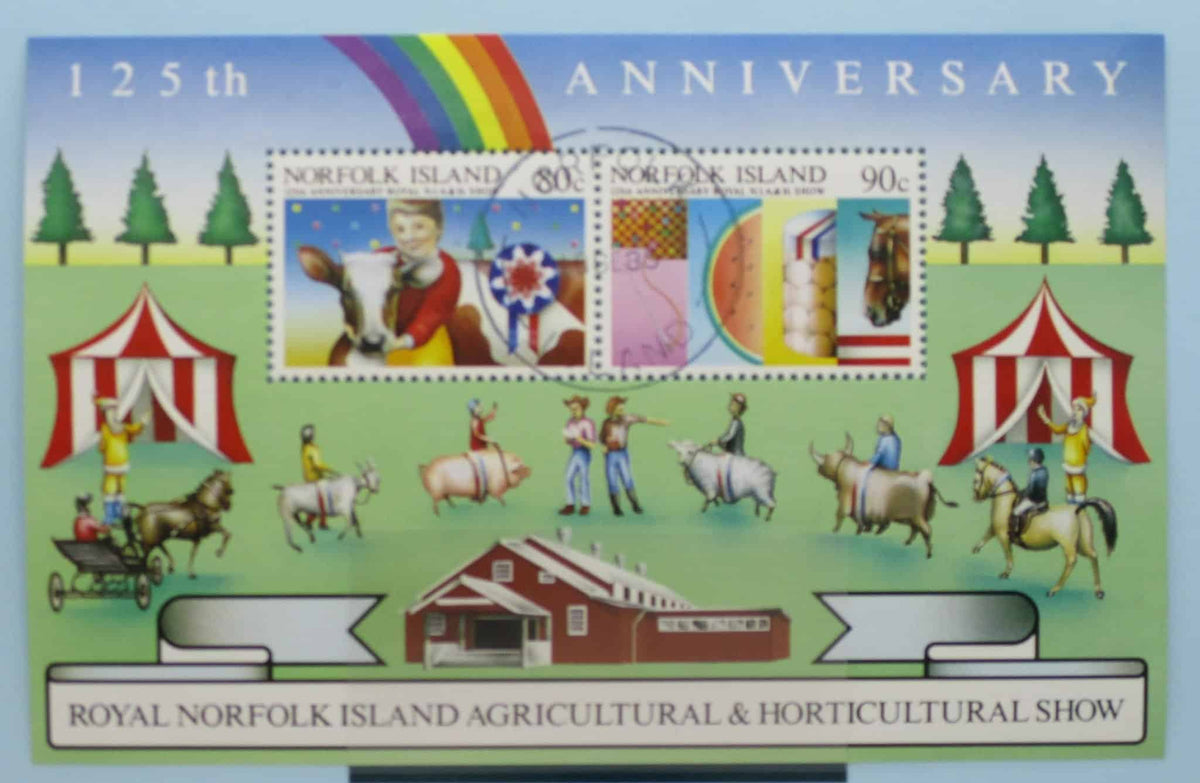Norfolk Islands Stamps, 1985, MS373, Used image 0