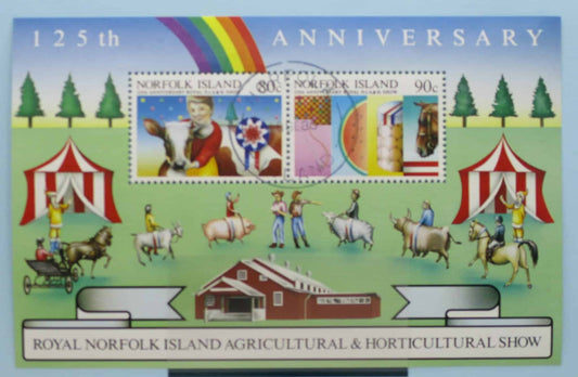 Norfolk Islands Stamps, 1985, MS373, Used image 0