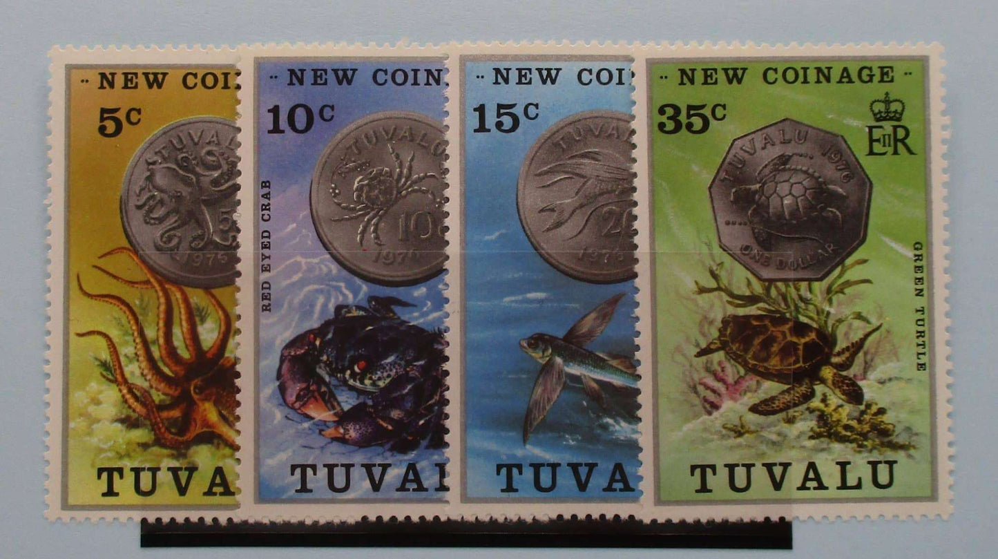 Tuvalu Stamps, 1976, SG26-29, Mint image 0