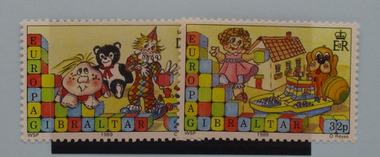 Gibraltar Stamps, 1989, SG607-608, Mint image 0