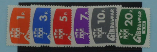 Gibraltar Stamps, 1976, SGD7-D12, Mint image 0