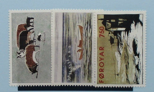 Faroe Islands Stamps, 1996, SG315-317, Mint image 0