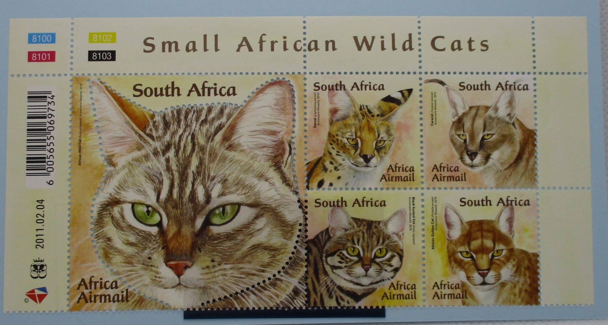South Africa Stamps, 2011, SG1877-1881, Mint image 0