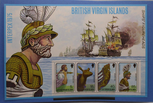 British Virgin Islands Stamps, 1975, MS329, Mint image 0