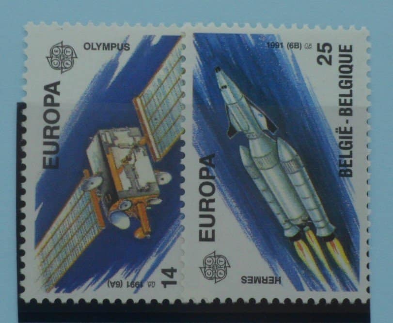 Belgium Stamps, 1991, SG3055-3056, Mint image 0