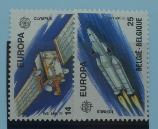 Belgium Stamps, 1991, SG3055-3056, Mint image 0