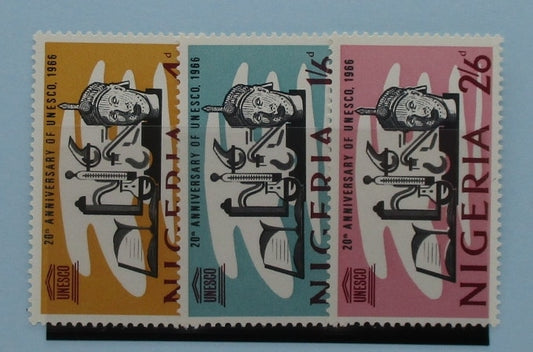 Nigeria Stamps, 1966, SG192-194, Mint image 0