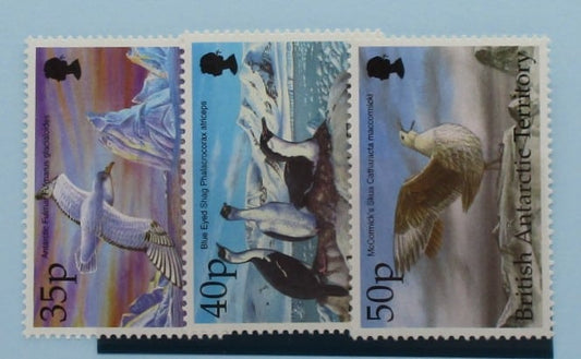 British Antarctic Territory Stamps, 1998, SG296-298, Mint image 0