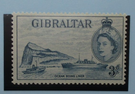 Gibraltar Stamps, 1953-59, SG150, Mint image 0