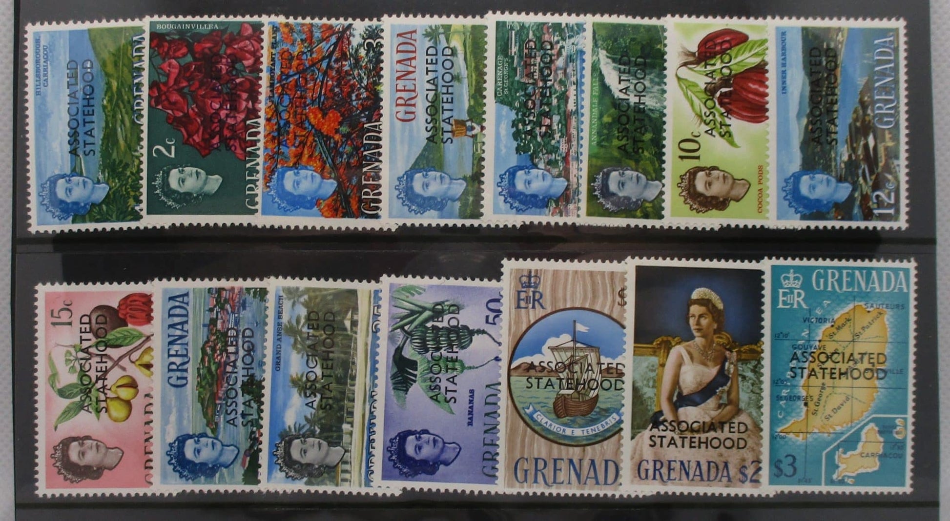 Grenada Stamps, 1968, SG262-276, Mint image 0