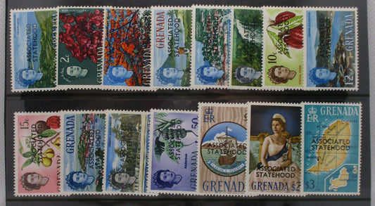 Grenada Stamps, 1968, SG262-276, Mint image 0