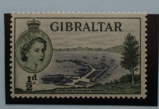 Gibraltar Stamps, 1953-59, SG145, Mint image 0