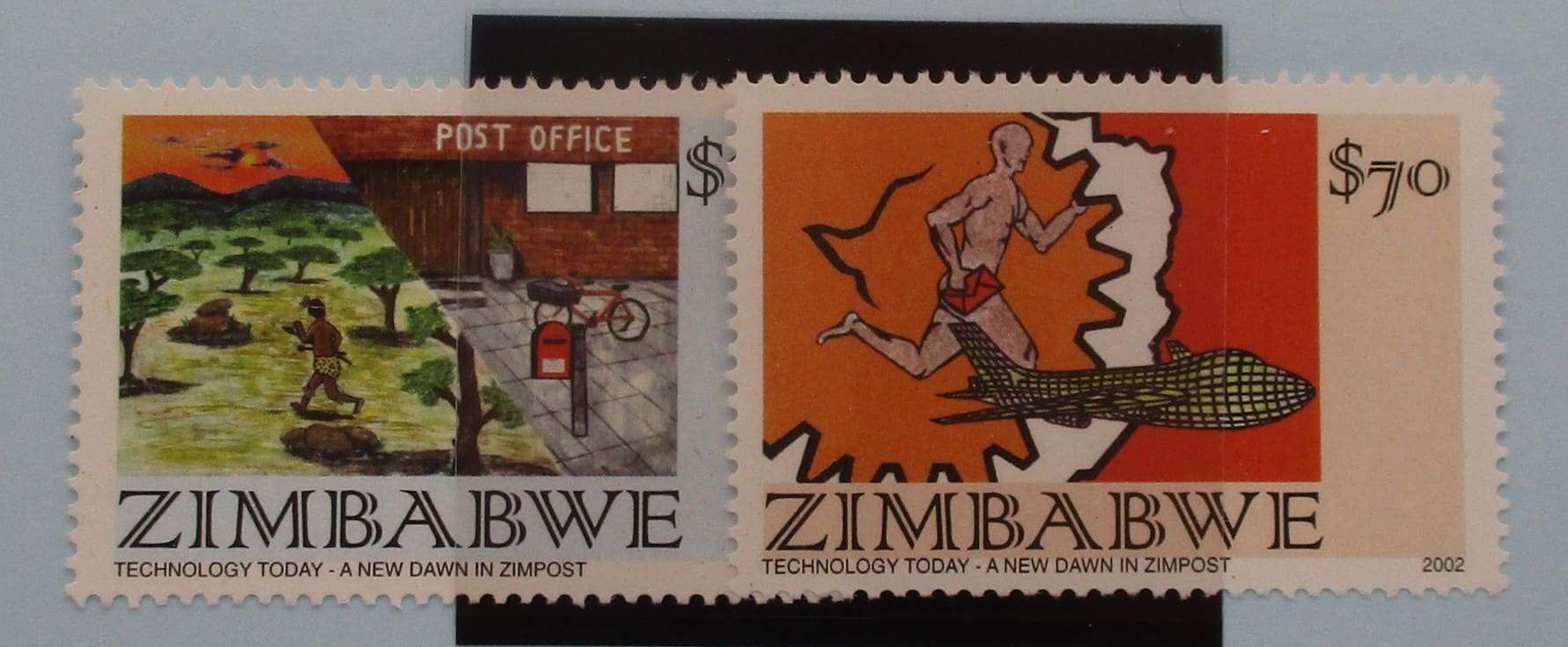 Zimbabwe Stamps, 2002, SG1091-1092, Mint image 0